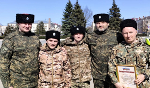 Казаки на  страже закона и порядка