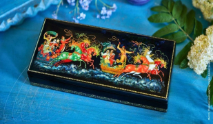 Сказочная роспись палехских мастеров: история и традиции