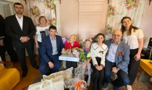 В год 81-й годовщины Победы и Год единства народов России Дом дружбы народов Самарской области продолжает акцию «В гости к ветерану»