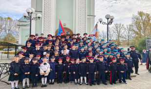 Под знаком Покрова: в Тольятти более ста кадет приняли присягу Волжского казачьего войска