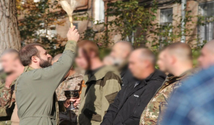 Служба, поддержка и единство: новая группа казаков добровольцев Волжского войска пополнила казачий добровольческий отряд БАРС-15 «Ермак»