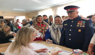 Голос за будущее: в Самарской области казаки активно участвуют в выборах