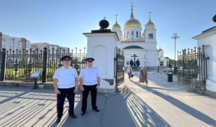 Самарские казаки на страже безопасности