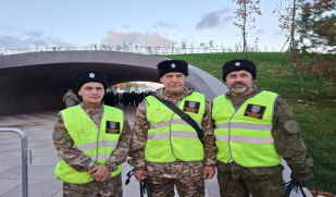 В Тольятти открылась обновленная Центральная площадь: члены Городского казачьего общества «Тольяттинское» обеспечили охрану мероприятия